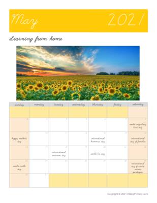 May 2021 Learning From Home Calendar.pdf
